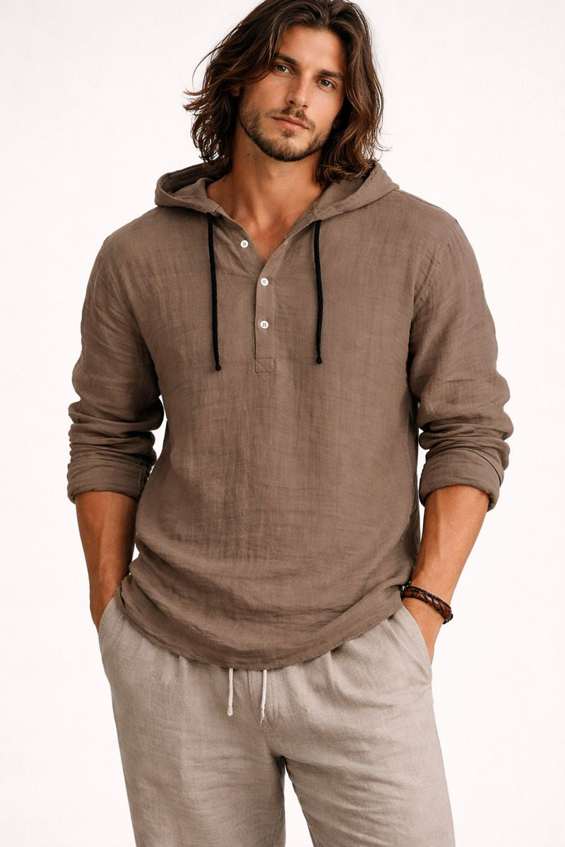 Camisa para hombre de corte recto - Tarev