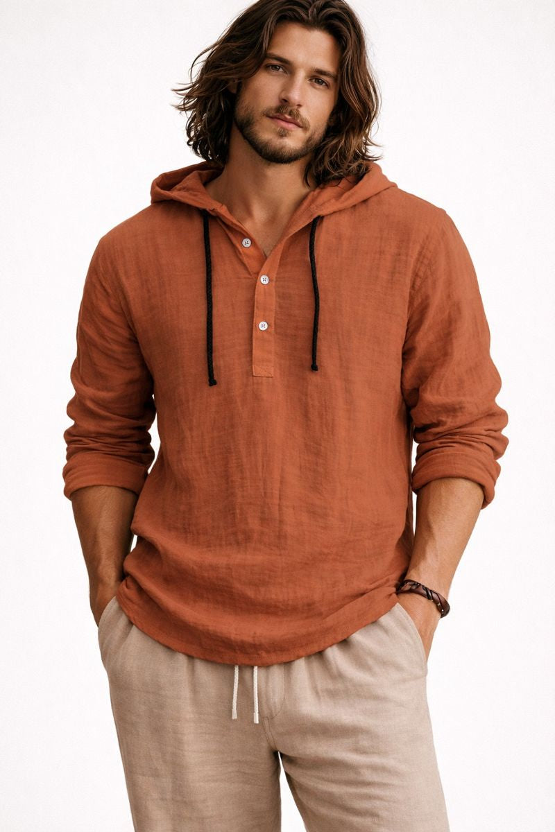 Camisa para hombre de corte recto - Tarev