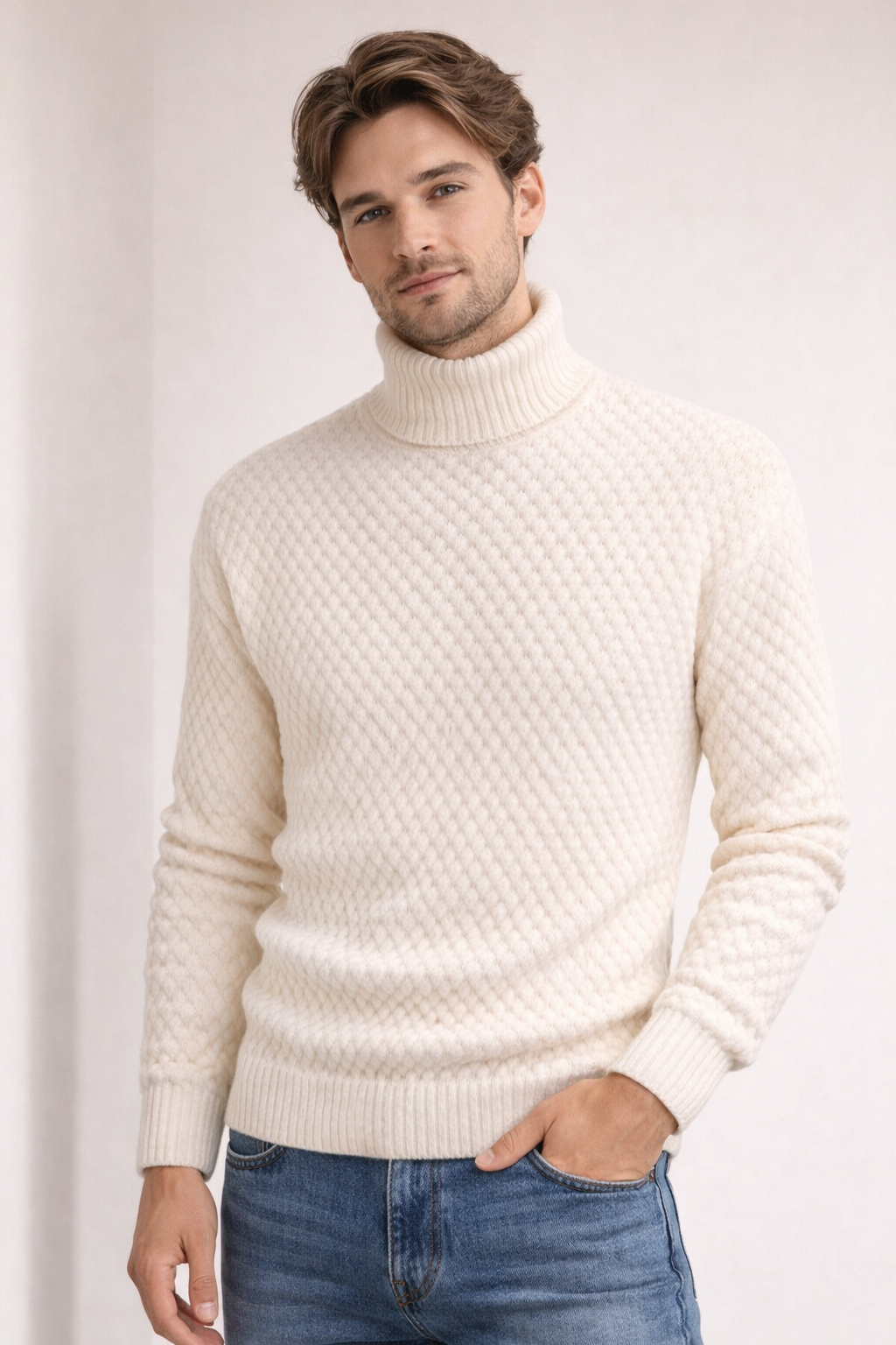 Pullover de hombre de cuello alto - Darnel