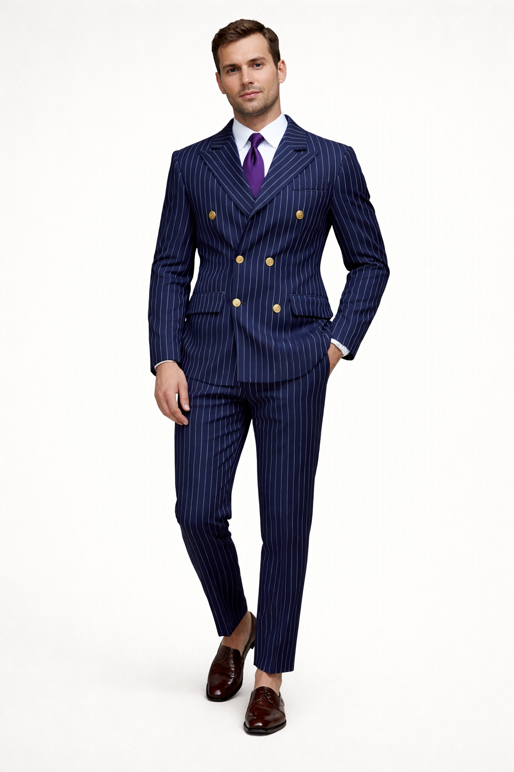 Traje para hombre de dos piezas de uso elegante - Zeiron