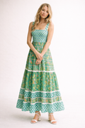 Vestido maxi estampado floral de verano para mujer - Renate