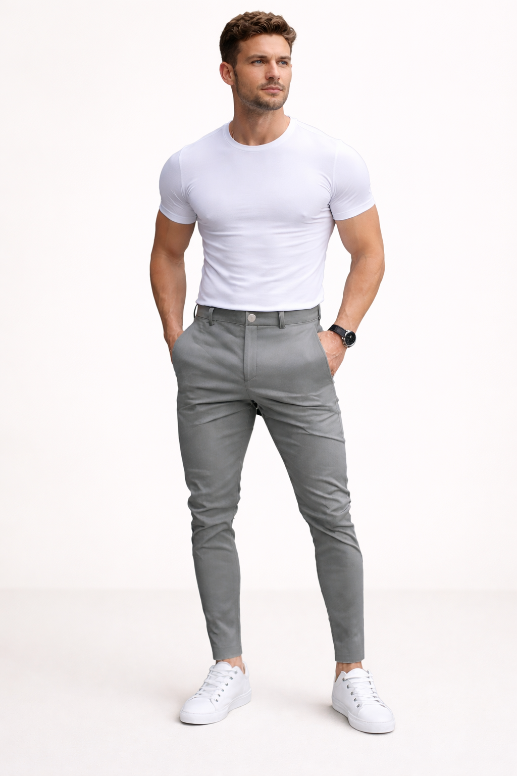 Pantalones skinny para hombre - Mael