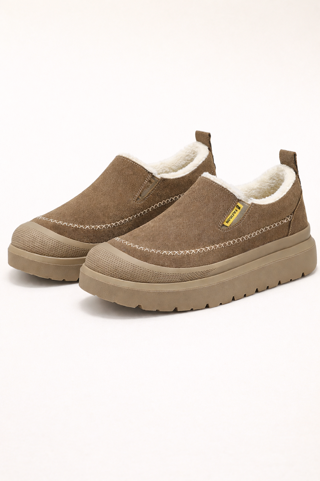 Botines plataforma con forro polar para mujer - Kayla