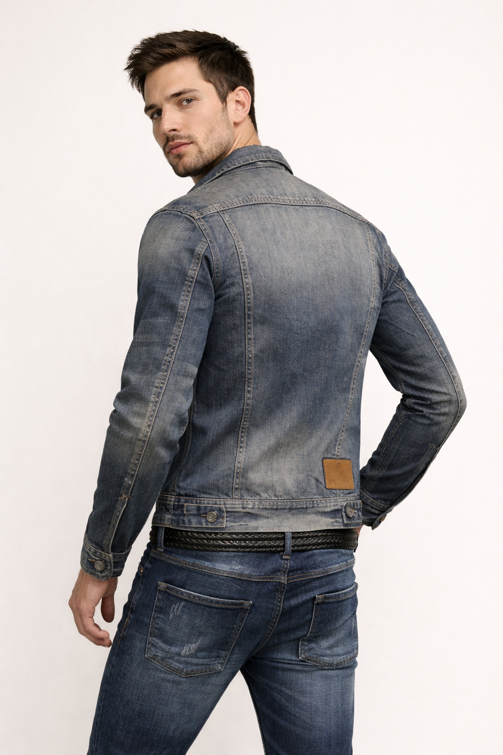 Chaqueta vaquera para hombre estilo casual de primavera - Roberto