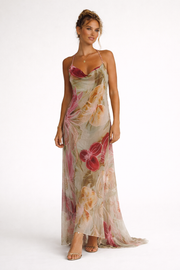 Beige/Estampado floral