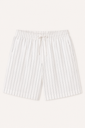 Short casual lino hombre cintura elástica cordón visible bolsillos - Levin