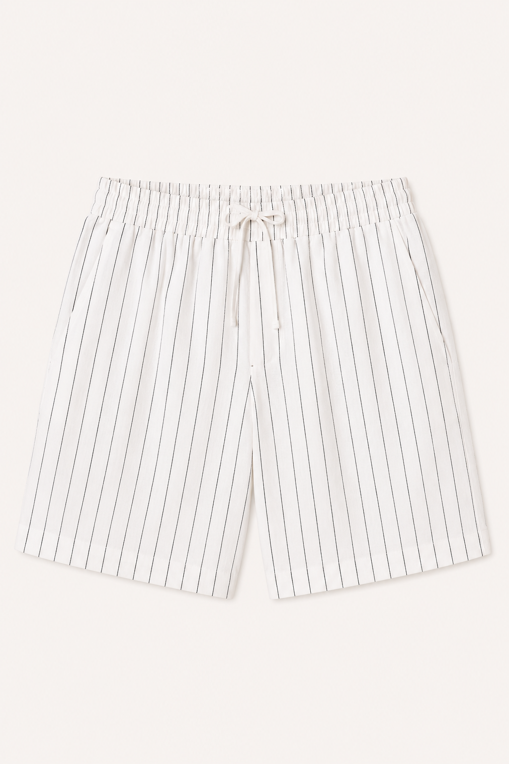 Short casual lino hombre cintura elástica cordón visible bolsillos verano - Levin