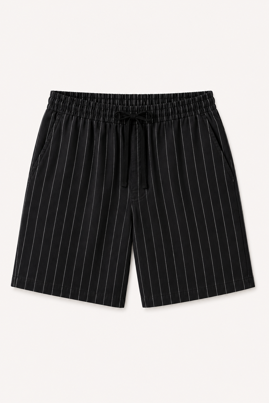 Short casual lino hombre cintura elástica cordón visible bolsillos - Levin