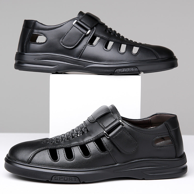 Sandalias para hombre con cierre de velcro y diseño ventilado - Bruno