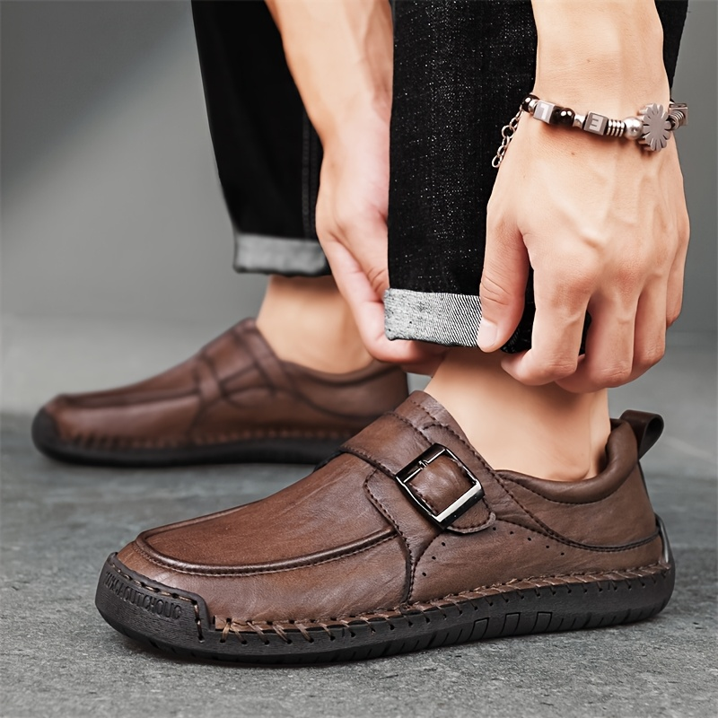 Zapatos con hebilla lateral y suela flexible para hombre - Renner