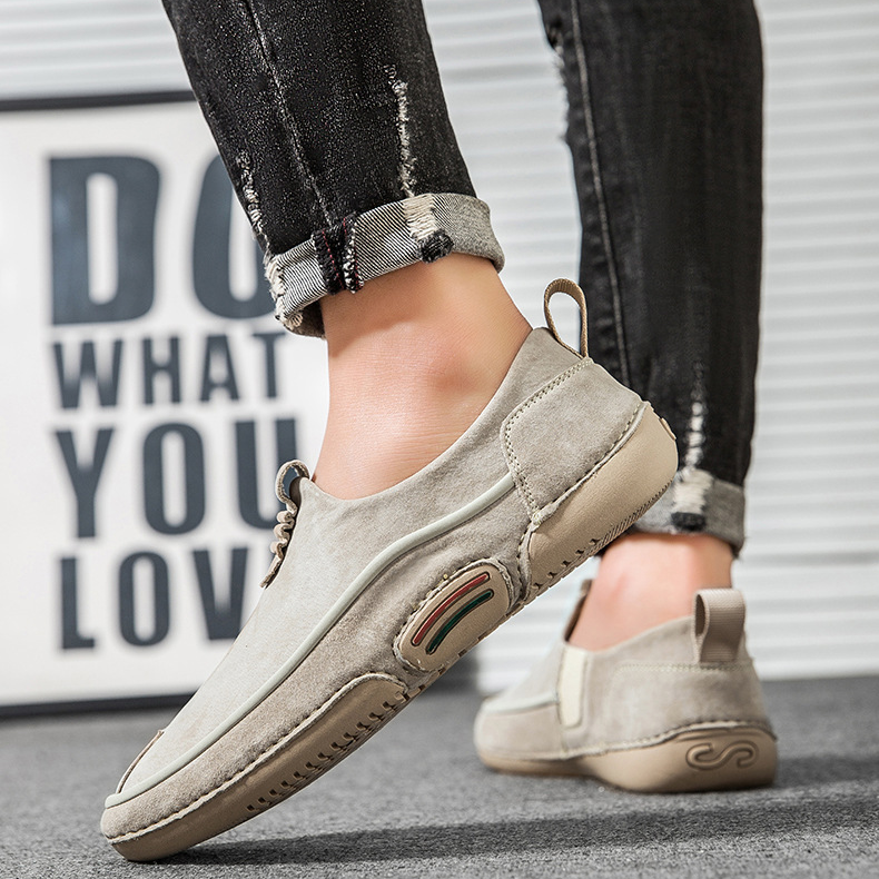 Zapatos tipo slip on de ante para hombre - Emiliano