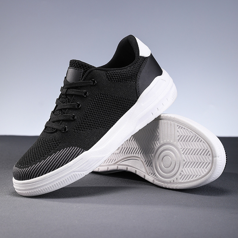 Zapatos de tejido con suela gruesa y ajuste con agujetas para hombre - Harrington