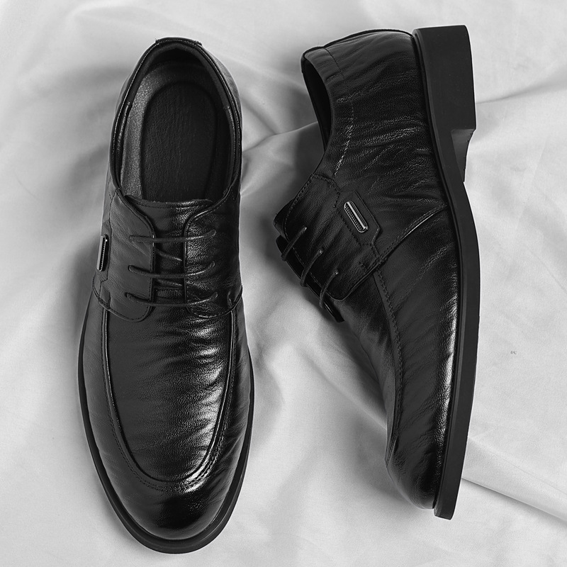 Zapatos de vestir con agujetas y suela firme para hombre - Bayron