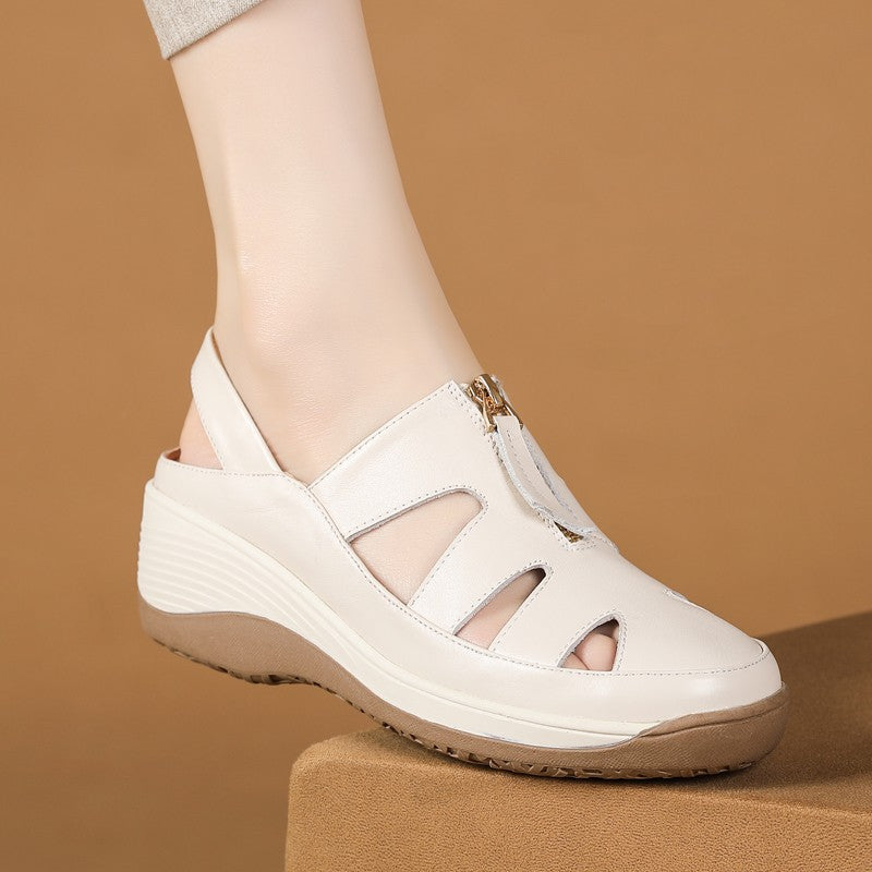 Sandalias ortopédicas para mujer con plataforma ergonómica - Irene