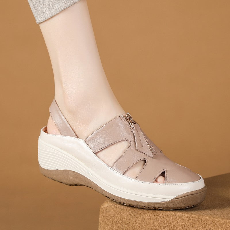Sandalias ortopédicas para mujer con plataforma ergonómica - Irene