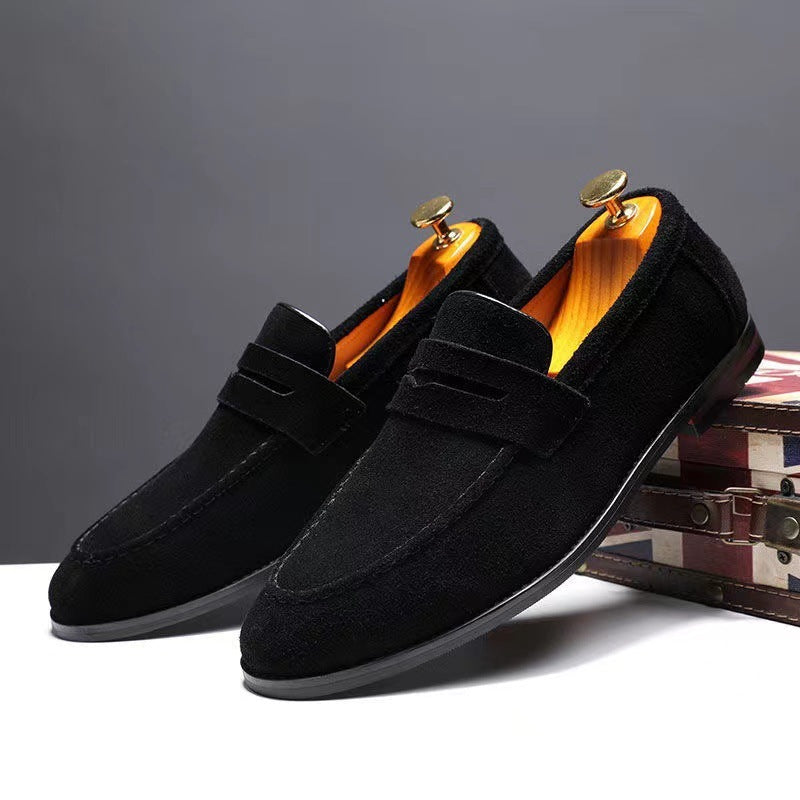Mocasines de gamuza suave estilo clásico para hombre - Josh