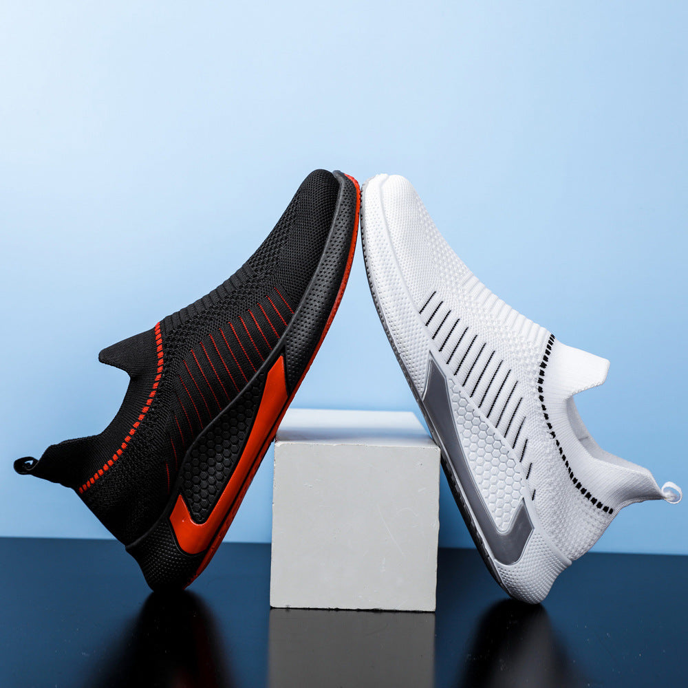 Tenis slip-on para hombre con tejido ligero y soporte lateral - Manny