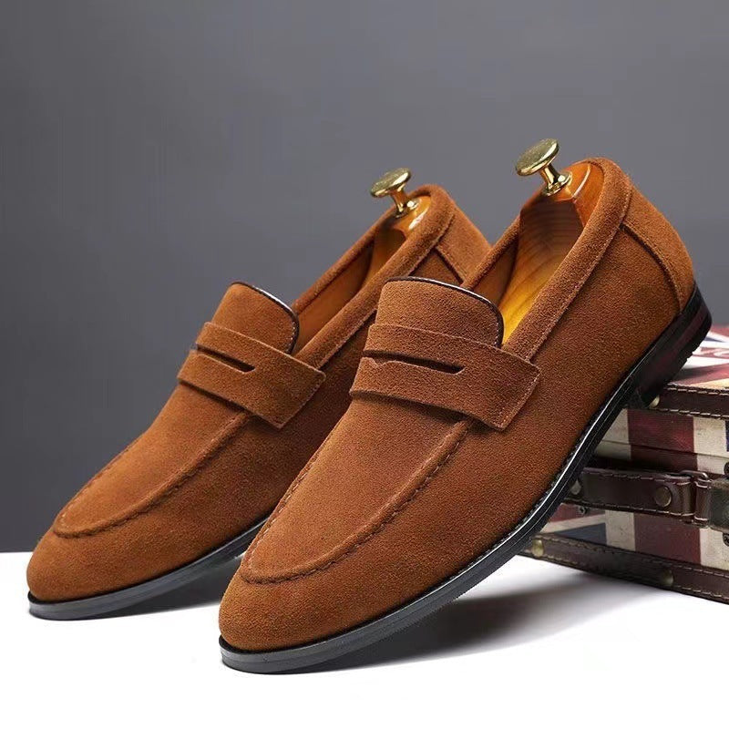 Mocasines de gamuza suave estilo clásico para hombre - Josh