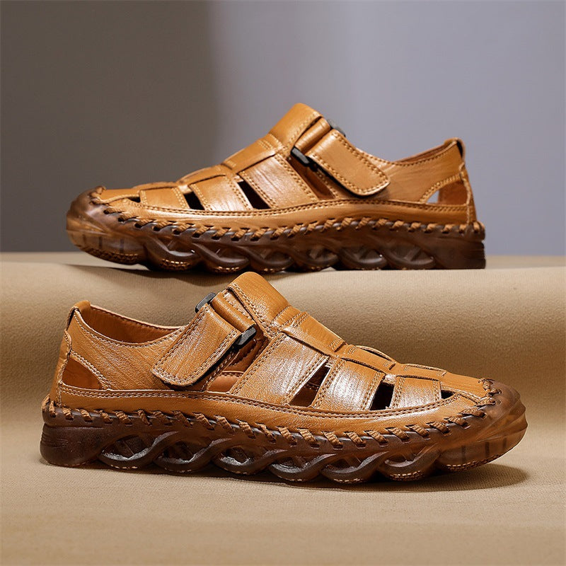 Sandalias cerradas para hombre con cierre ajustable diseño ergonómico - Darven