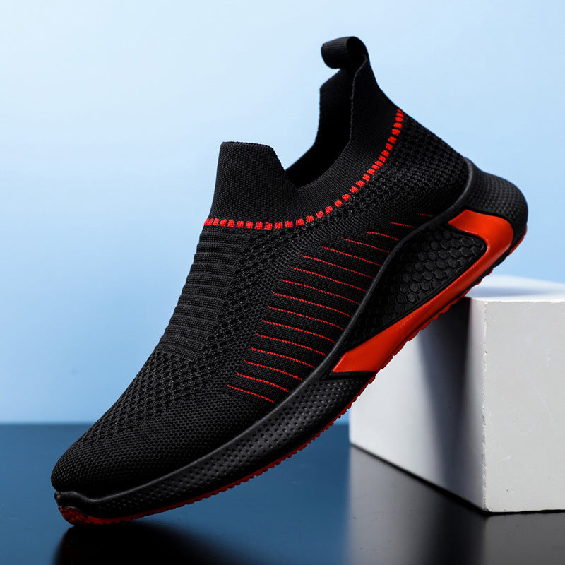 Tenis slip-on para hombre con tejido ligero y soporte lateral - Manny