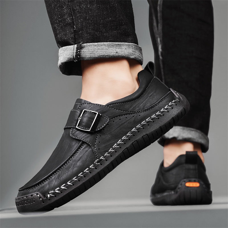 Zapatos con hebilla lateral y suela flexible para hombre - Renner