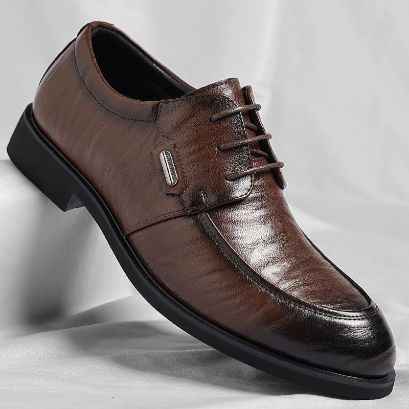 Zapatos de vestir con agujetas y suela firme para hombre - Bayron