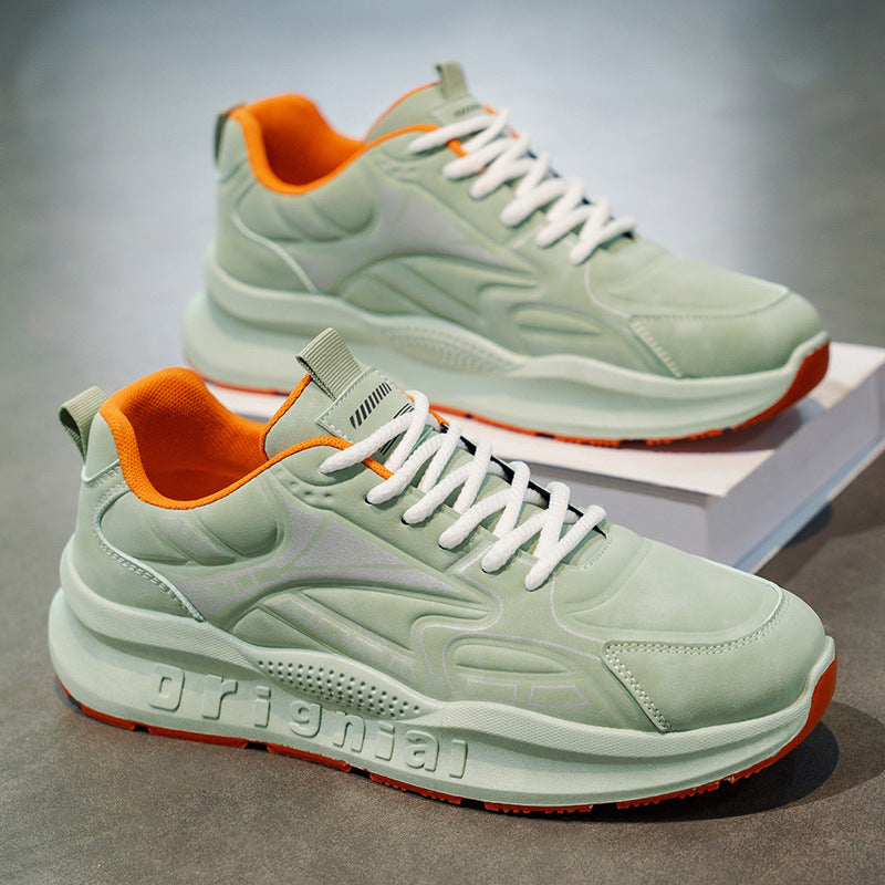 Zapatillas deportivas para hombre de suela gruesa y cordones - Orion