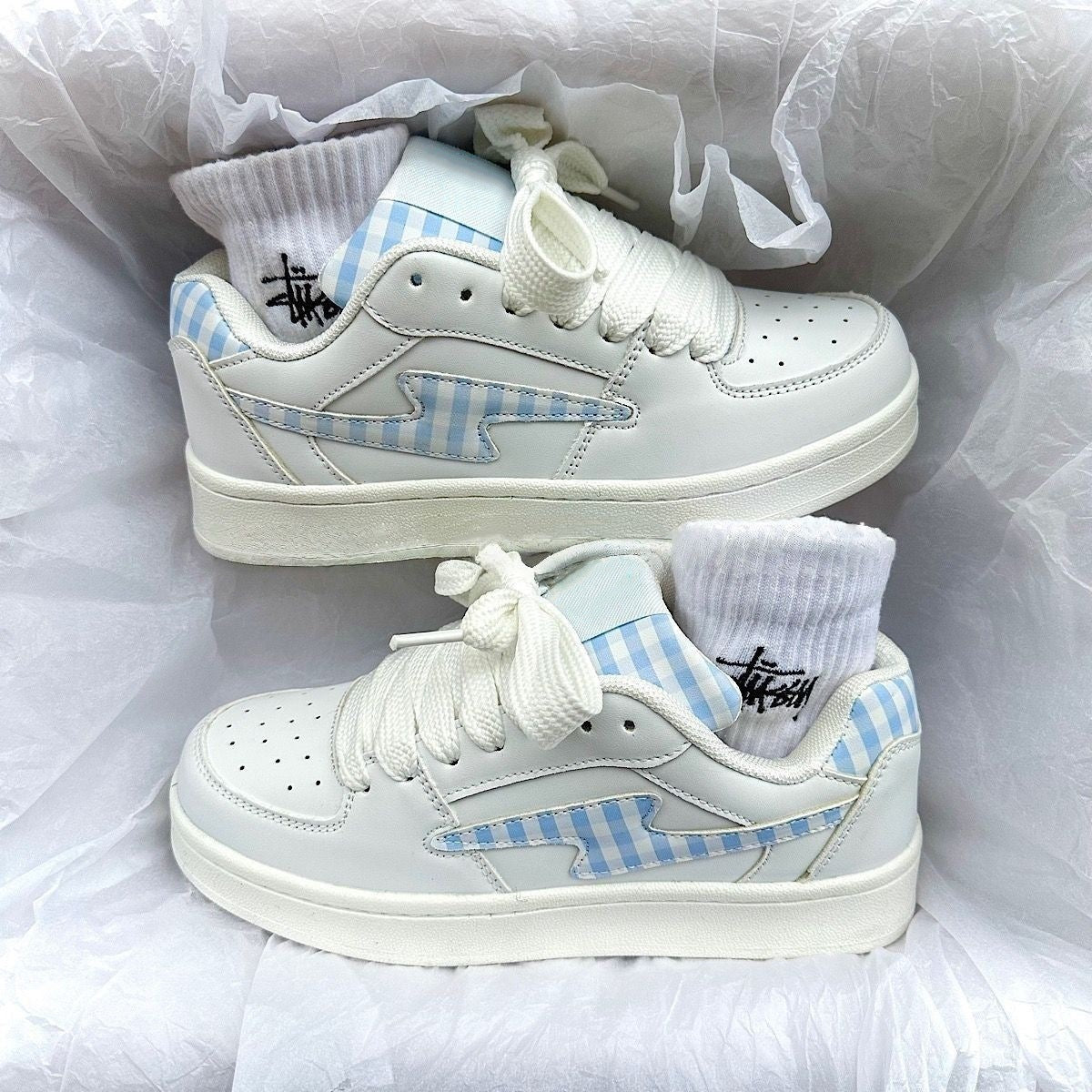 Tenis deportivos casuales para mujer estilo court moderno - Helen