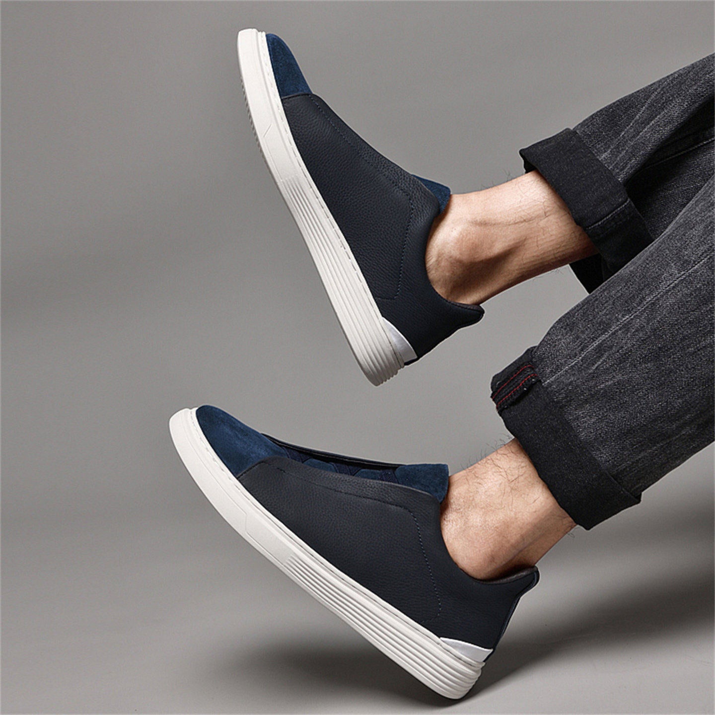 Zapatos de hombre casuales con agujetas elásticas para hombre - Matteo