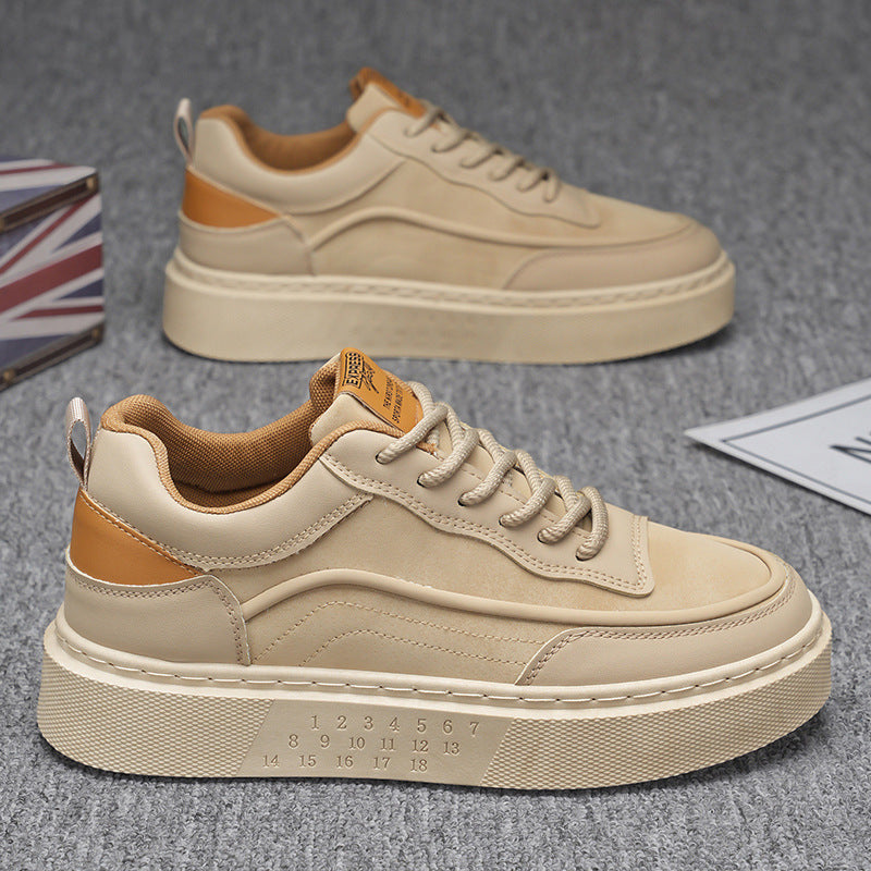 Zapatillas casuales para hombre diseño minimalista suela elevada - Aurelio