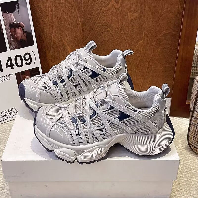 Tenis casuales de diseño retro para mujer - Audrey