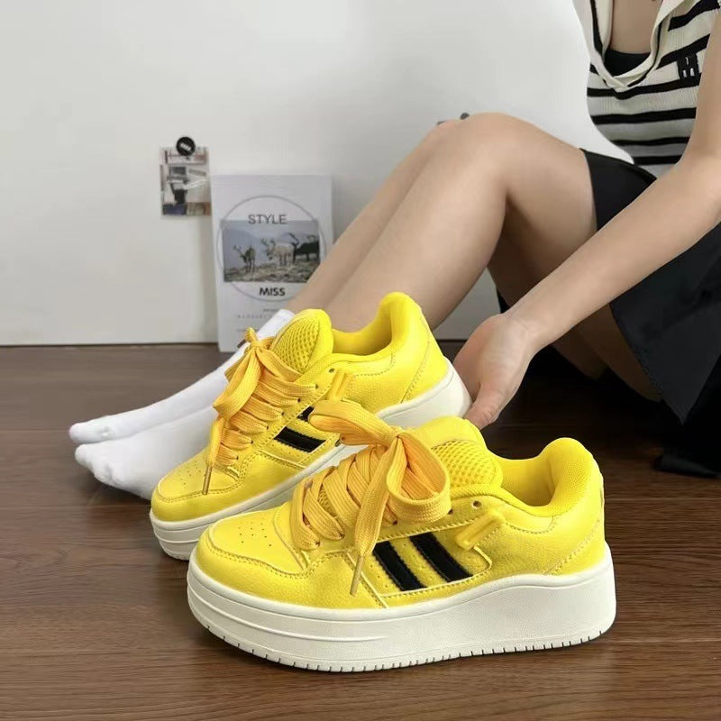 Tenis deportivos con suela de plataforma para mujer - Kaira