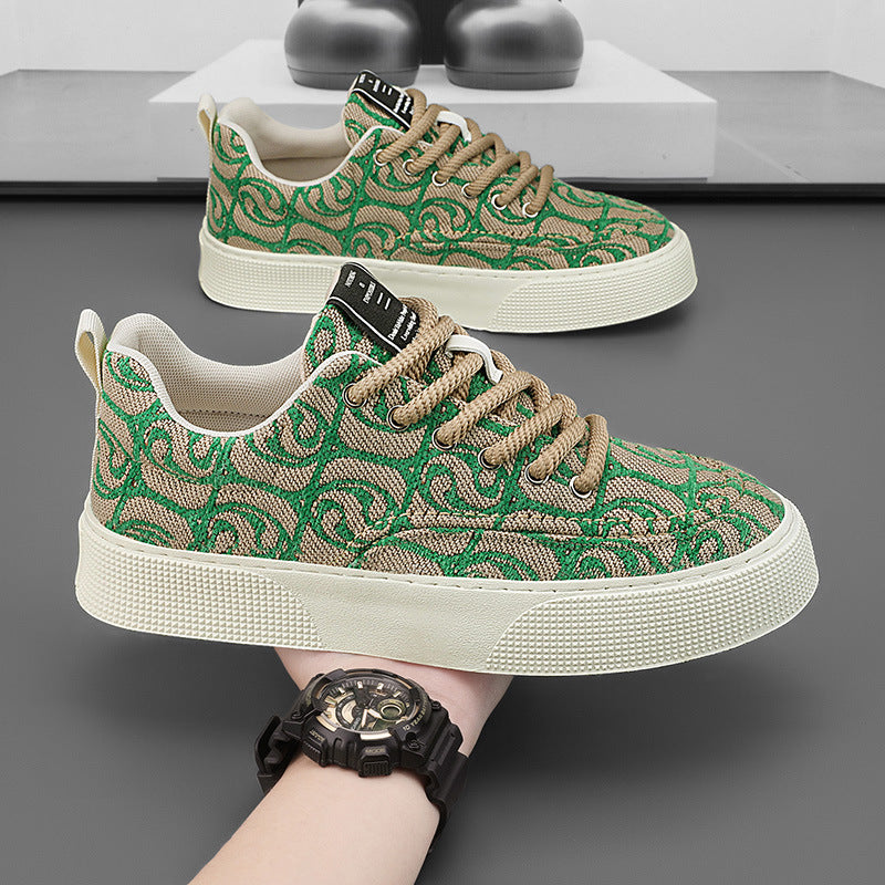 Zapatillas para hombre diseño jacquard urbano - Mauro