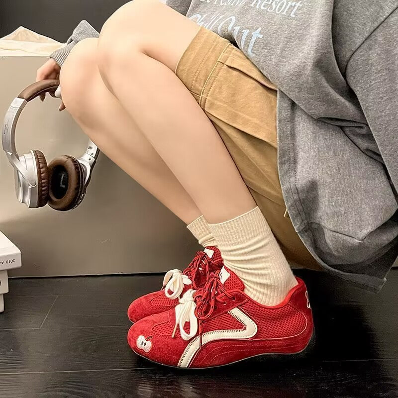 Tenis deportivos vintage para mujer con suela flexible - Fiorella