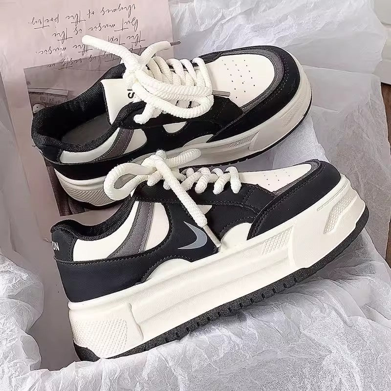 Tenis deportivos urbanos para mujer con plataforma ligera - Martina