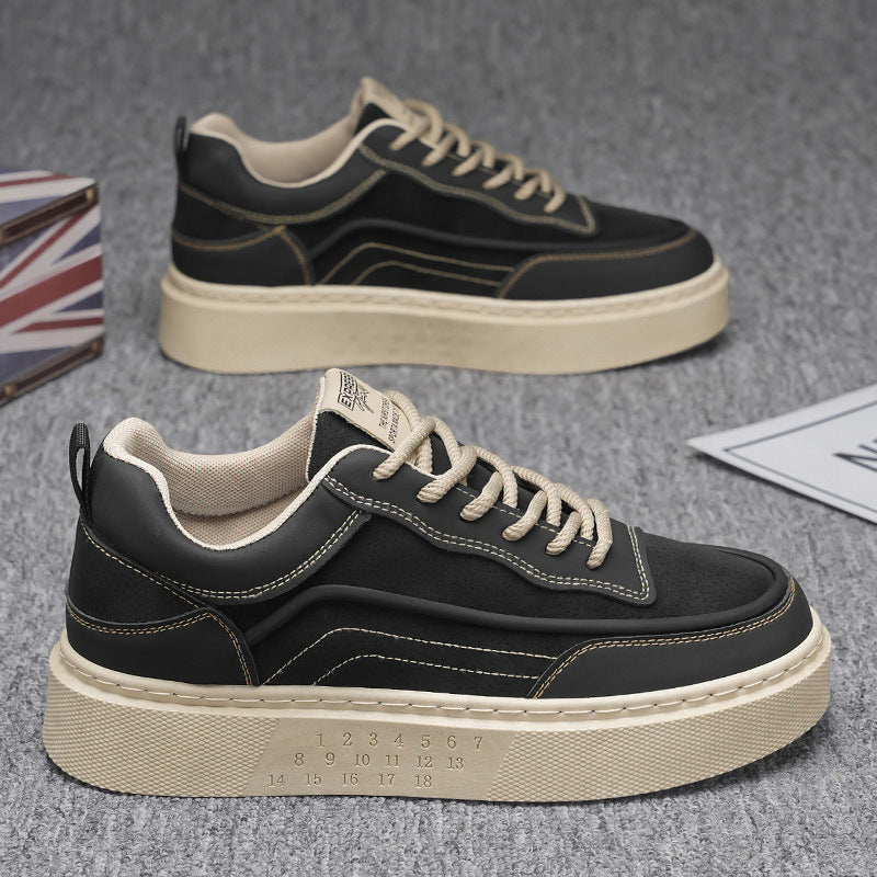 Zapatillas casuales para hombre diseño minimalista suela elevada - Aurelio