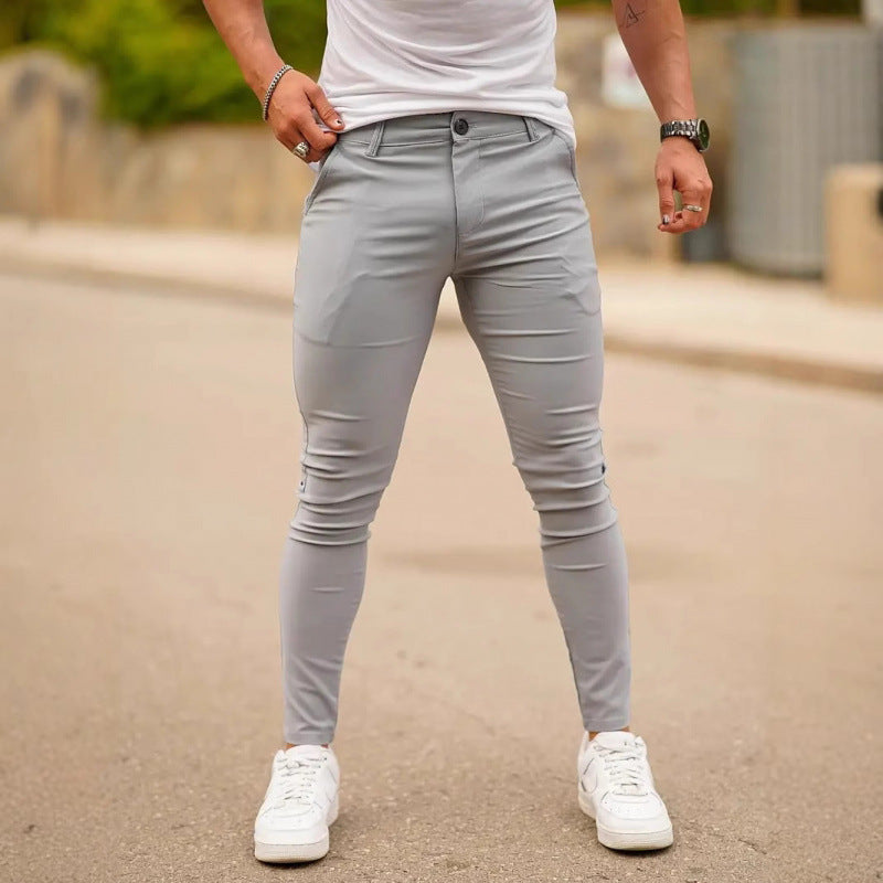 Pantalones skinny para hombre con ajuste al tobillo - Robert