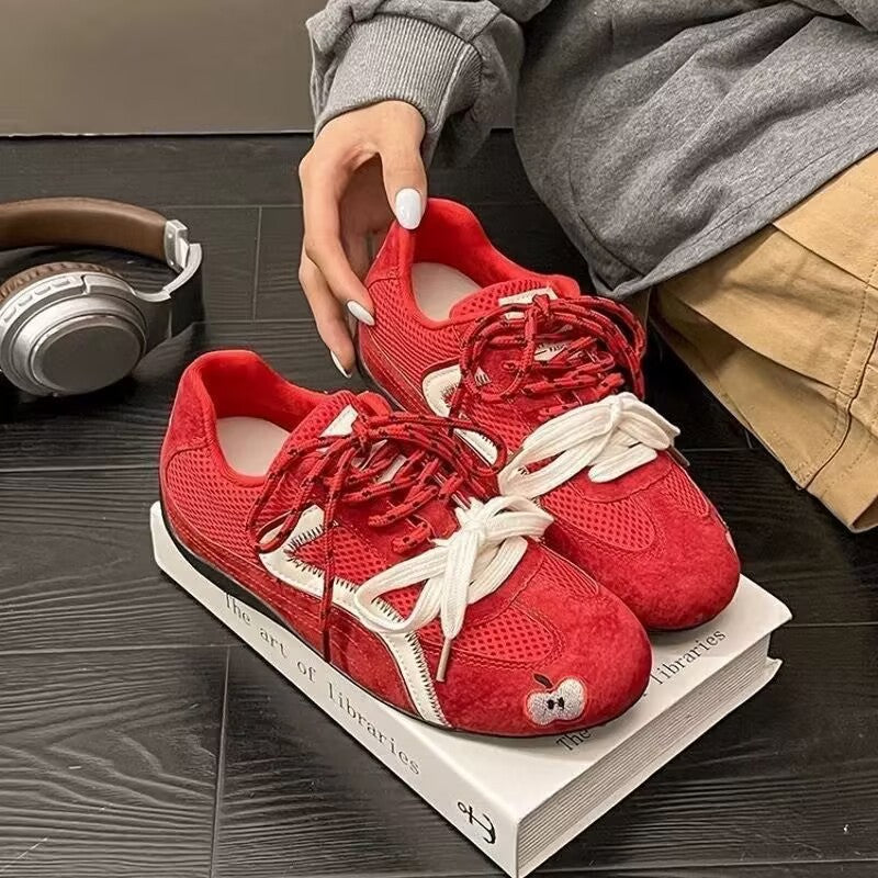 Tenis deportivos vintage para mujer con suela flexible - Fiorella