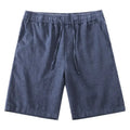 Pantalón corto de algodón y lino para hombre - Neroli