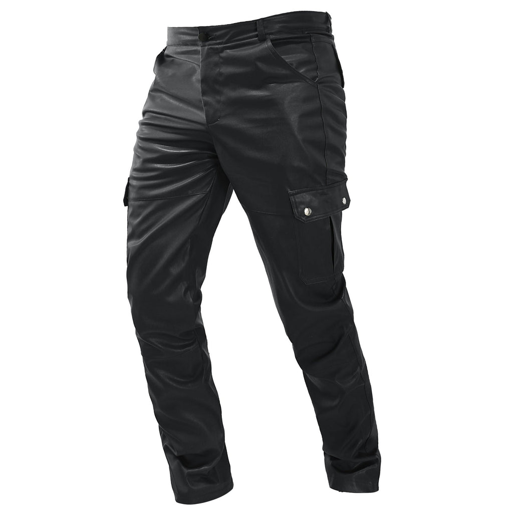 Pantalón cargo de hombre efecto cuero - Darsen