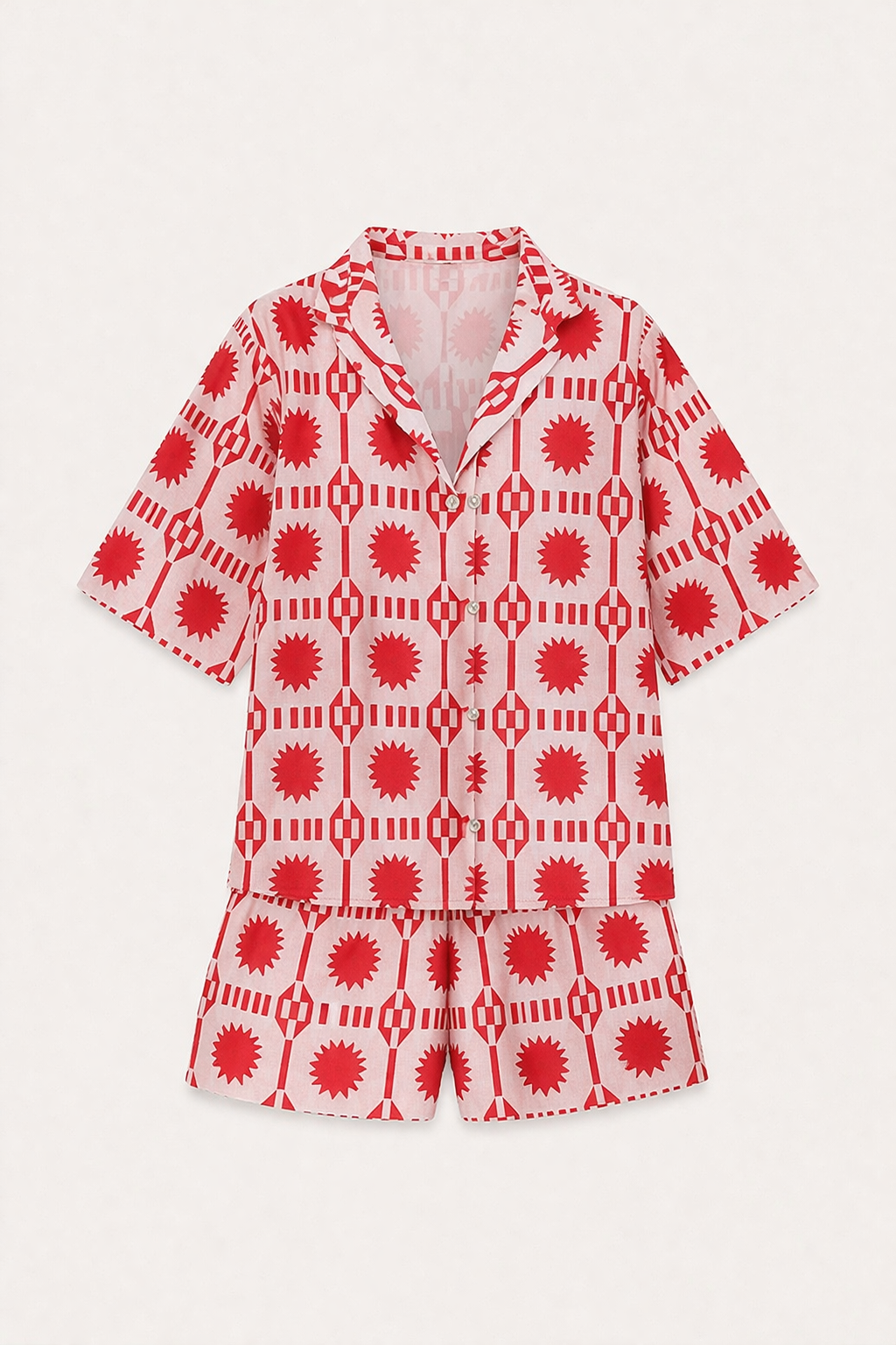 Conjunto estampado para mujer estilo casual y cómodo de verano - Silvia