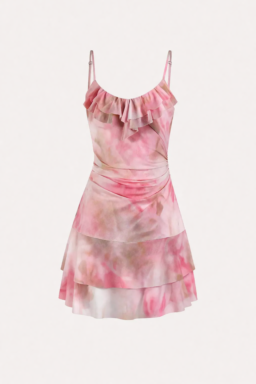 Vestido femenino con print de acuarela para la temporada cálida - Patrizia
