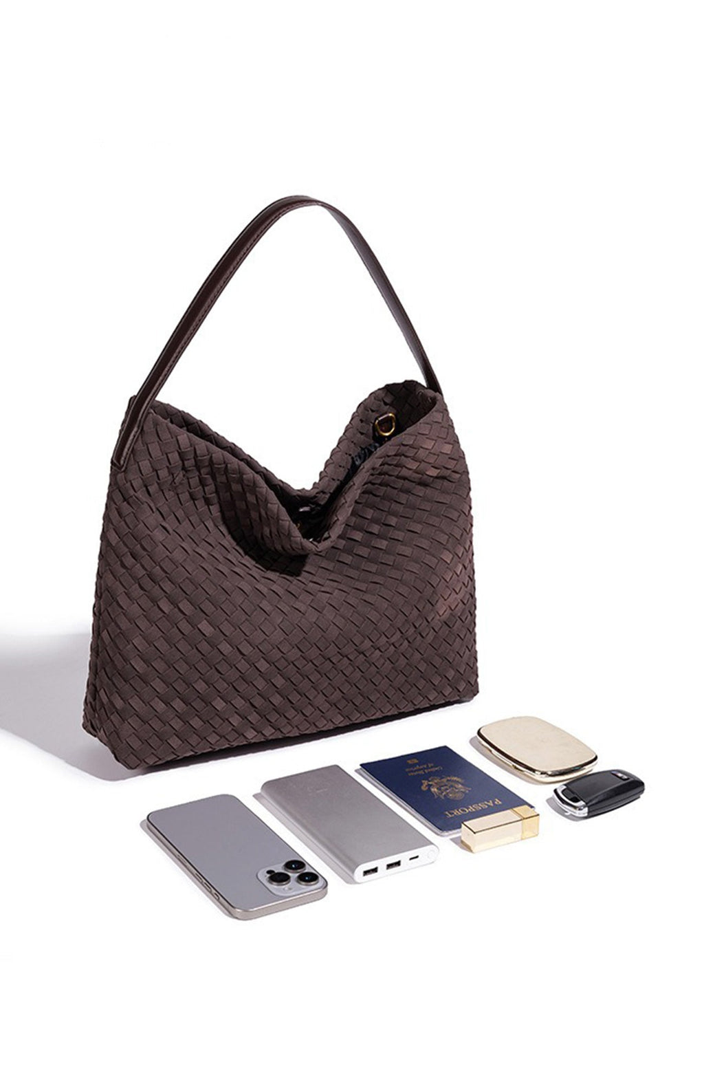 Bolsa tote para mujer diseño trenzado elegante