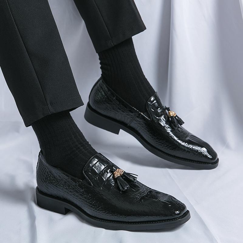 Mocasines con borla para hombre de estilo elegante - Virek