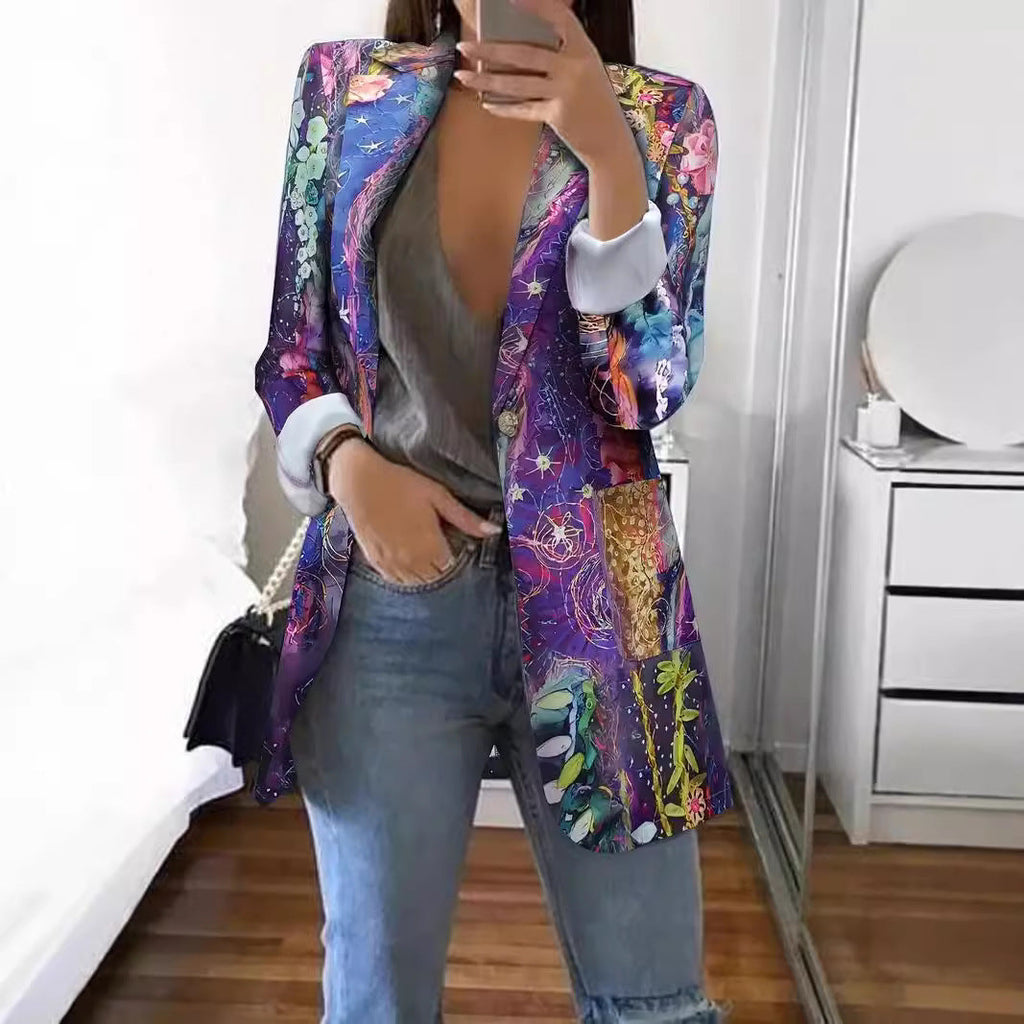 Monita - Colorido traje de ocio de aire americano