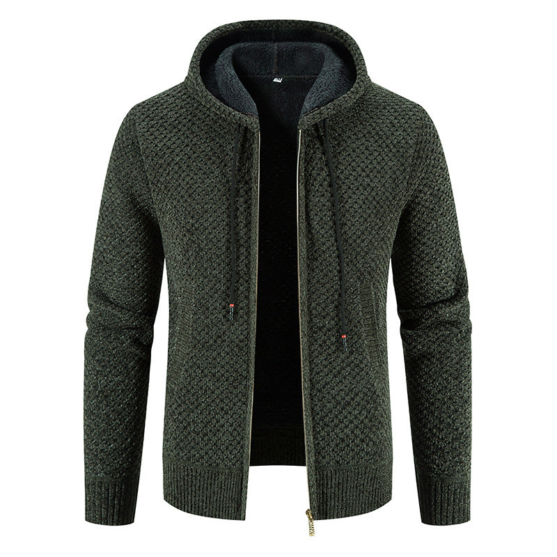 Sudadera para hombre con capucha y forro interior - Rynor