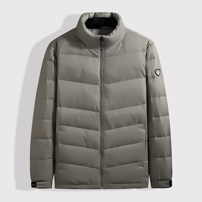 Chaqueta hombre acolchado ligero con cuello alto ideal para climas fríos y desplazamientos diarios