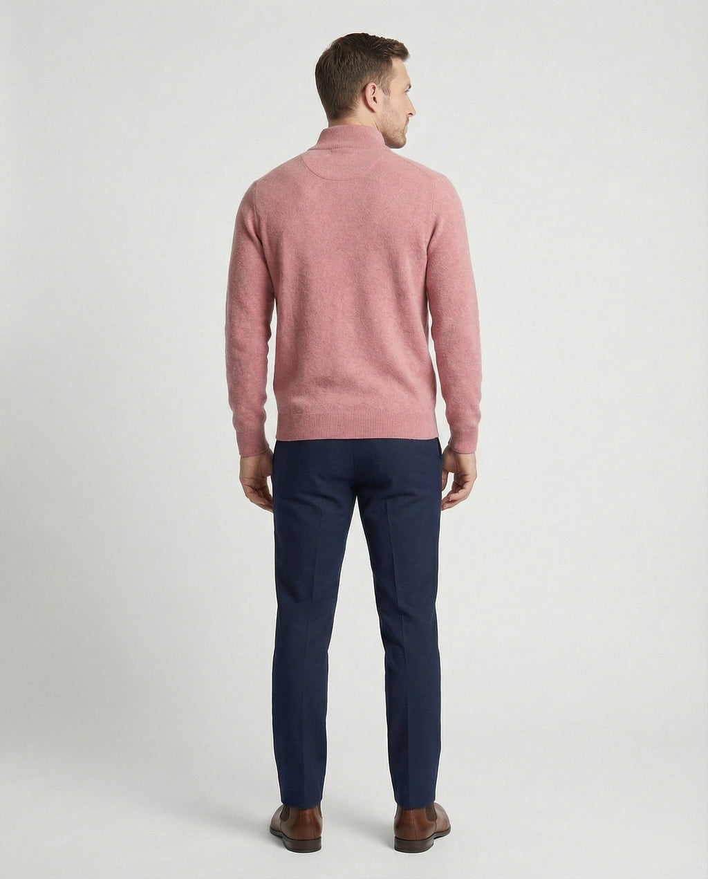 Suéter premium de media cremallera para hombre - Tiago