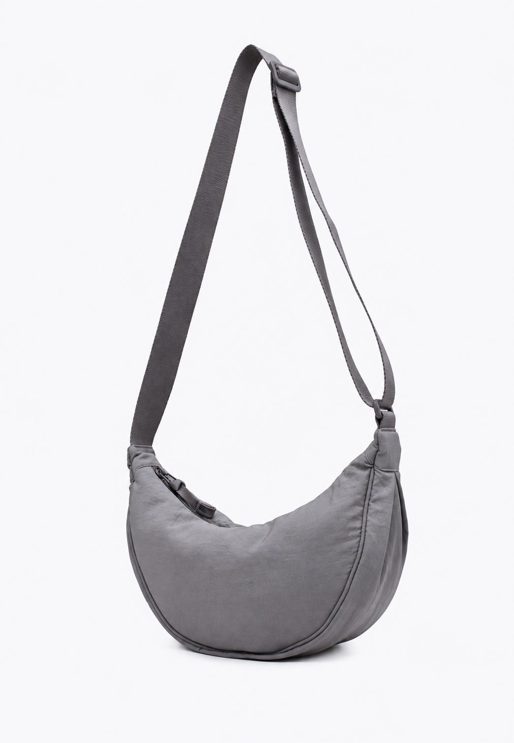 Bolso hombro mujer nylon media luna correa ajustable compacto diario - Camille