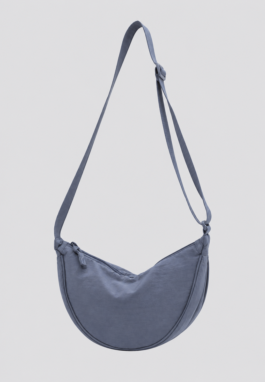Bolso hombro mujer nylon media luna correa ajustable compacto diario - Camille